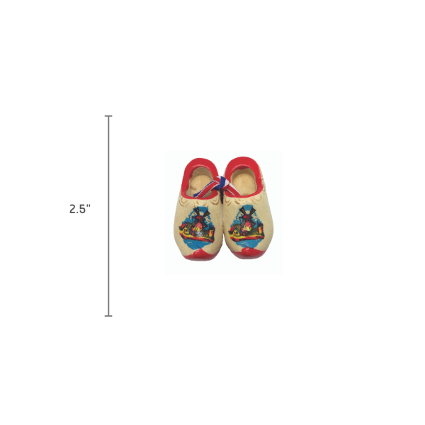 Dutch Shoes Decorated Wooden Clogs - Image 6