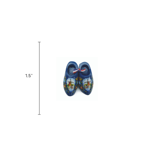 Holland Wooden Shoes Deluxe Blue - Image 2