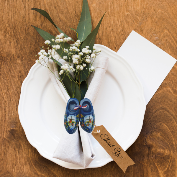 Holland Wooden Shoes Deluxe Blue - Image 3