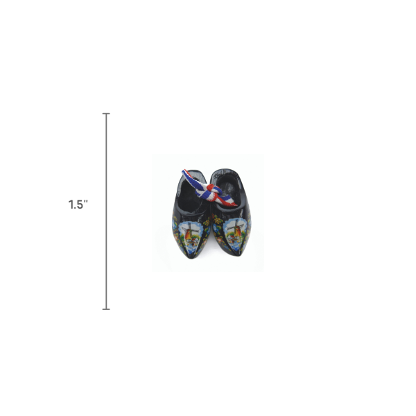 Holland Wooden Shoes Deluxe Black - Image 2